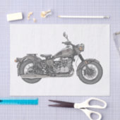 Stadtmotorrad Seidenpapier (Handwerk)