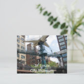 Stadtmuseum - Flugzeug, St. LouisCity Museum Postkarte (Stehend Vorderseite)