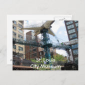 Stadtmuseum - Flugzeug, St. LouisCity Museum Postkarte (Vorne/Hinten)
