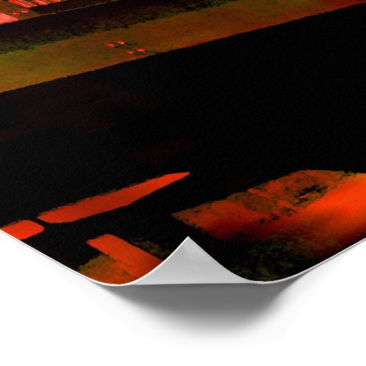 Stadtnacht Poster (Ecke)