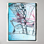 Stadtnase Zeichnend Poster (Vorne)