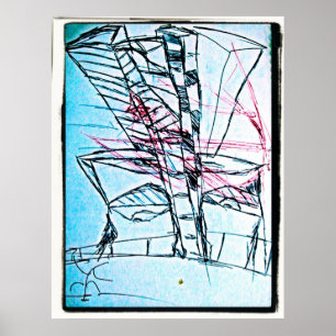 Stadtnase Zeichnend Poster