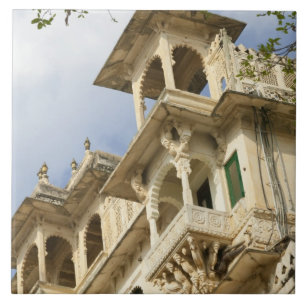 Stadtpalast, Udaipur, Rajasthan, Indien Fliese