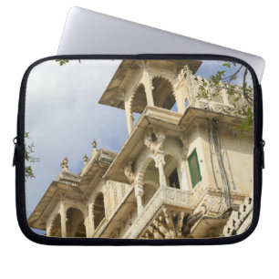 Stadtpalast, Udaipur, Rajasthan, Indien Laptopschutzhülle