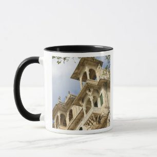 Stadtpalast, Udaipur, Rajasthan, Indien Tasse