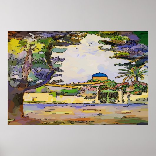 Stadtpark, Gärten Poster (Vorne)