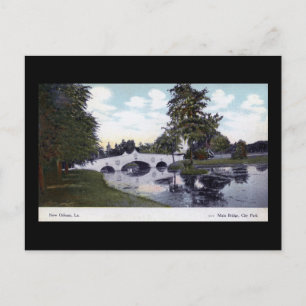 Stadtpark, New Orleans, Louisiana 1912 Vintag Postkarte