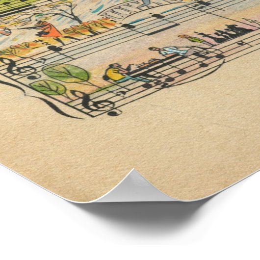 Stadtpark Poster (Ecke)