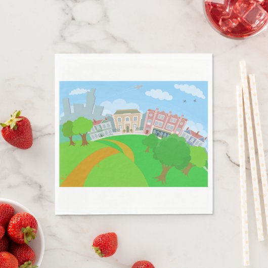 Stadtpark Serviette (Beispiel)