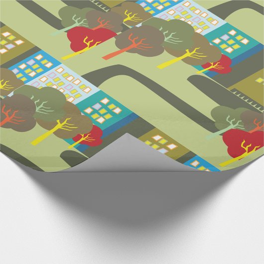 Stadtparkpapier Geschenkpapier