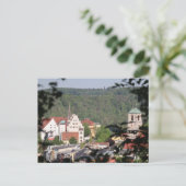 Stadtpfarrkirche St. Jakob vom Kellerbergweg Postkarte (Stehend Vorderseite)