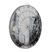 Stadtphoto die Nacht Dartscheibe (Vorderseite Links)