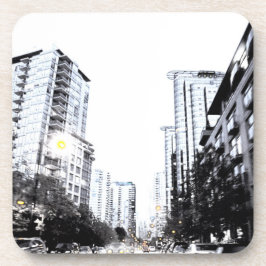 Stadtphoto die Nacht Getränkeuntersetzer