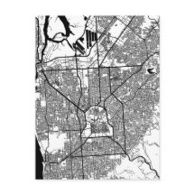 Stadtplan Adelaide Australien