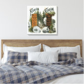 Stadtplan, Florida Leinwanddruck (Insitu (Schlafzimmer))