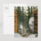 Stadtplan, Florida Postkarte (Vorne/Hinten)