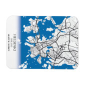 Stadtplan Helsinki Finnland - Reise Magnet (Horizontal)