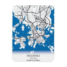 Stadtplan Helsinki Finnland - Reise