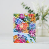 Stadtplan Kongo Postkarte (Stehend Vorderseite)