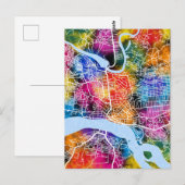 Stadtplan Kongo Postkarte (Vorne/Hinten)