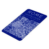 Stadtplan-Magnet Rom Blueprint Magnet (Linke Seite)