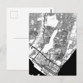 Stadtplan Maputo Mosambik Postkarte (Vorne/Hinten)
