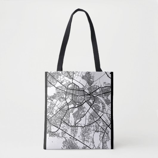 Stadtplan Sofia Bulgarien Tasche (Vorderseite)