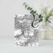 Stadtplan von Agra Uttar Pradesh Postkarte (Stehend Vorderseite)