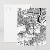 Stadtplan von Agra Uttar Pradesh Postkarte (Vorne/Hinten)