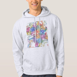 Stadtplan von Ankara Türkei Hoodie