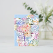 Stadtplan von Beirut Postkarte (Stehend Vorderseite)