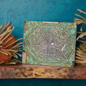 Stadtplan von Brügge, von 'Civitates Orbis Terraru Fotoplatte (Seite)