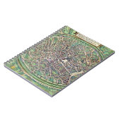 Stadtplan von Brügge, von 'Civitates Orbis Terraru Notizblock (Linke Seite)