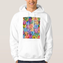 Stadtplan von Campinas Brasilien Hoodie