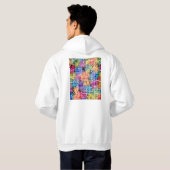Stadtplan von Edmonton Kanada Hoodie (Schwarz voll)