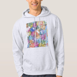 Stadtplan von Giza Ägypten Hoodie