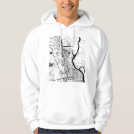 Stadtplan von Khulna Bangladesch Hoodie