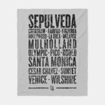 Stadtplan von Los Angeles