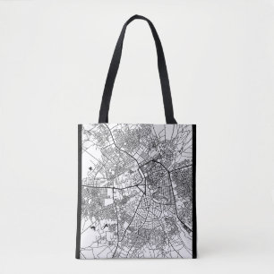 Stadtplan von Maiduguri Nigeria Tasche