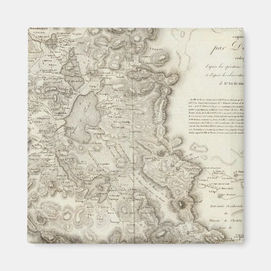 Stadtplan von Mexiko Magnet (Vorne)