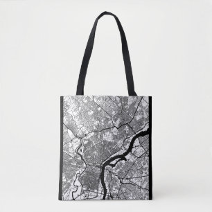 Stadtplan von Philadelphia USA Tasche