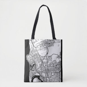 Stadtplan von San Diego USA Tasche