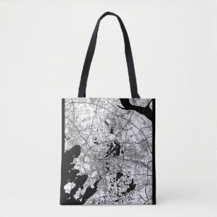 Stadtplan von Suzhou, China Tasche