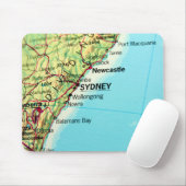 Stadtplan von Sydney in Australien Mousepad (Mit Mouse)