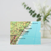 Stadtplan von Sydney in Australien Postkarte (Stehend Vorderseite)