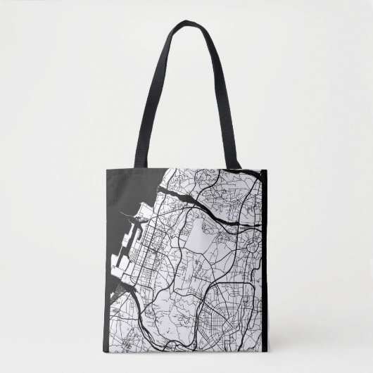 Stadtplan von Taichung Taiwan Tasche (Vorderseite)