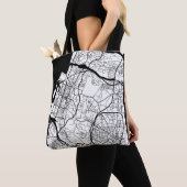 Stadtplan von Taichung Taiwan Tasche (Von Nahem)