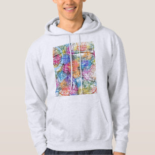 Stadtplan von Taipeh Taiwan Hoodie