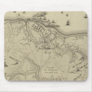 Stadtplan von York in Virginia und angrenzenden L Mousepad