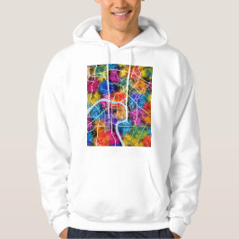 Stadtplan von Zhuzhou, China Hoodie